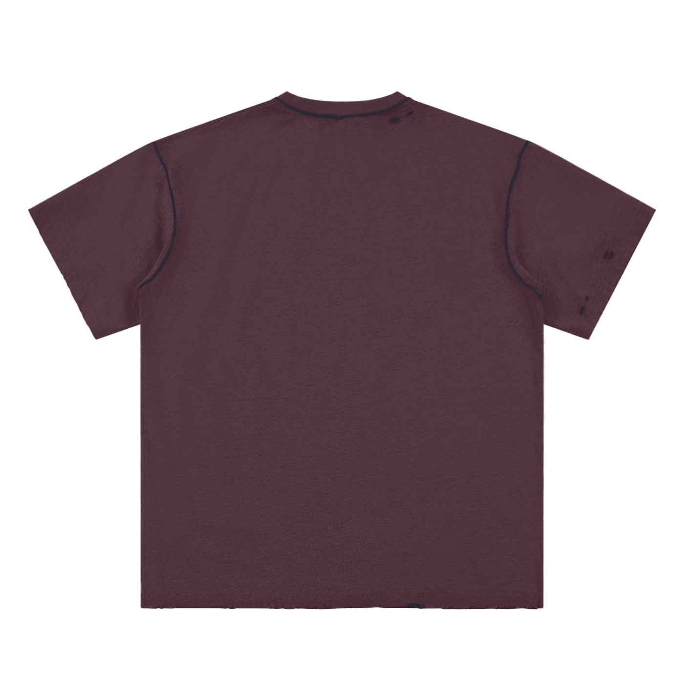 Hypnotic Eyes Unisex Reversible Frayed T-shirt