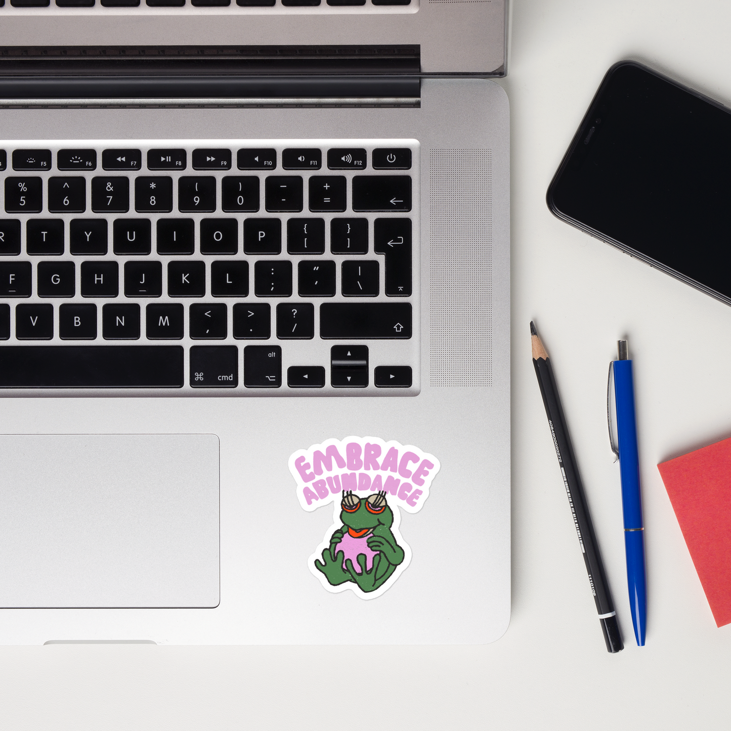Abundance Toad Retro Sticker