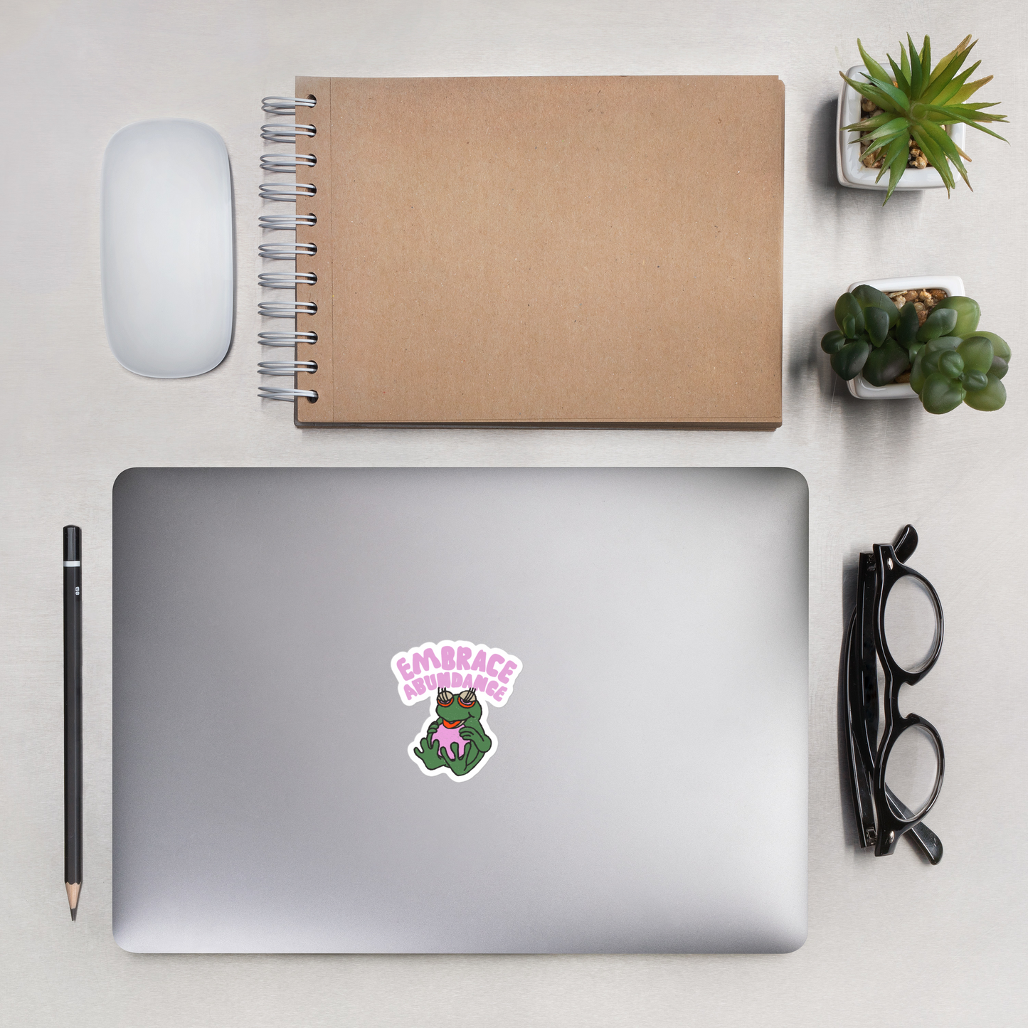 Abundance Toad Retro Sticker